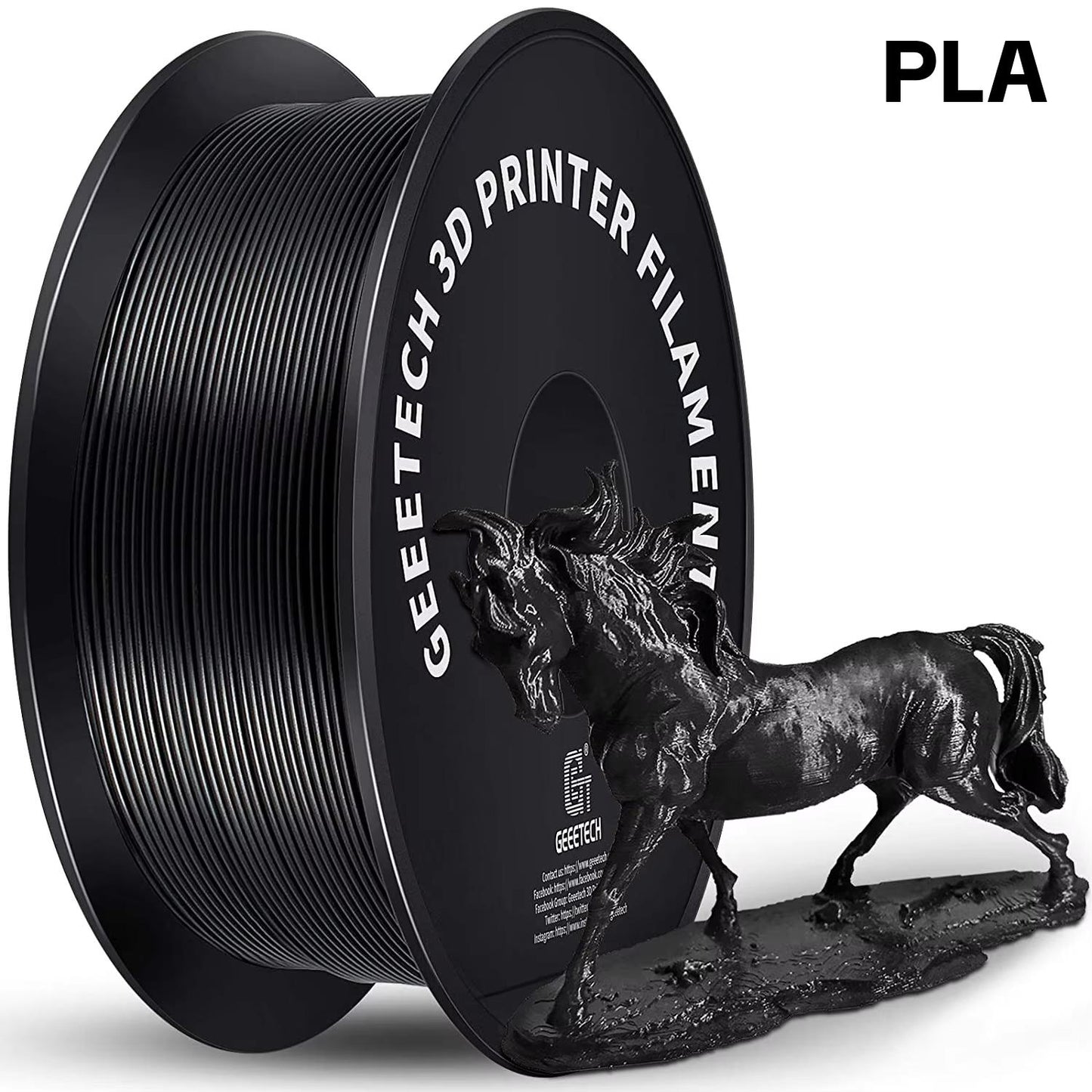 3D Printer Filament PLA+ Printing 1.75mm 1KG - Various Colours - 5 Reel Deal-Ninja Market