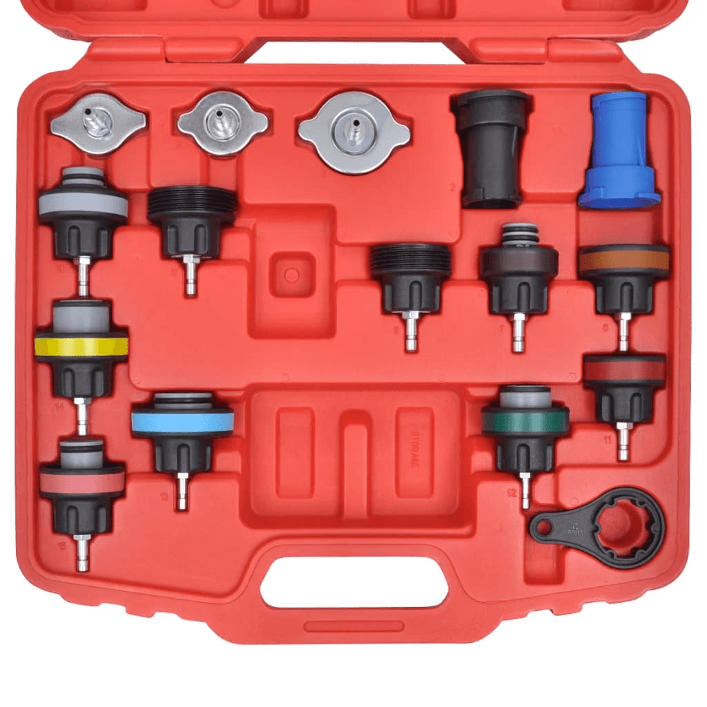 18 pcs Radiator Pressure Tester Kit-Ninja Market