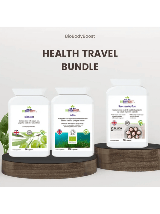 Biobodyboost Health & Wellness Travel Pack - Portable Food Supplement Bundle-Ninja Market