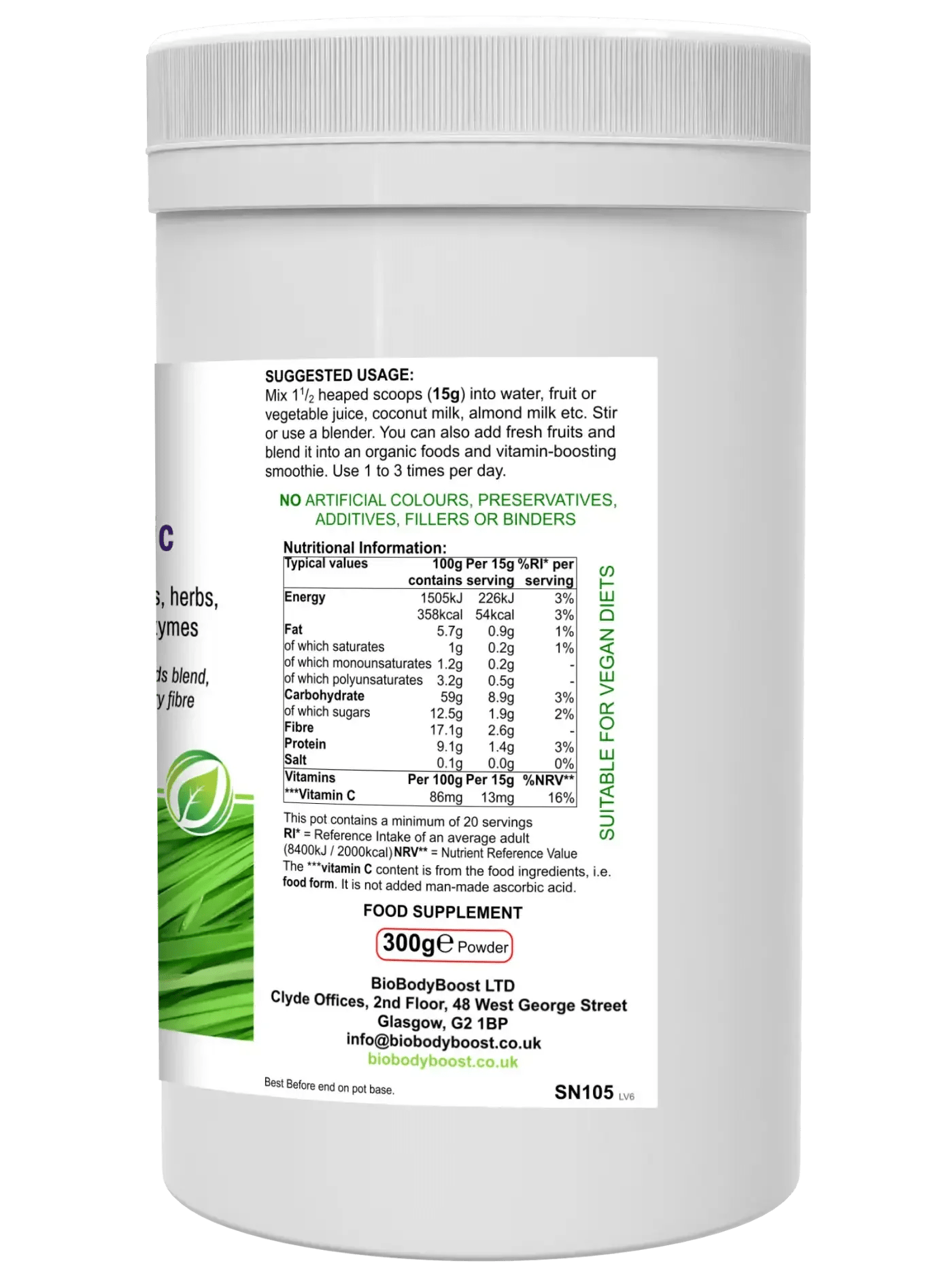 BioGreenz - Organic Green Meal Shake-Ninja Market