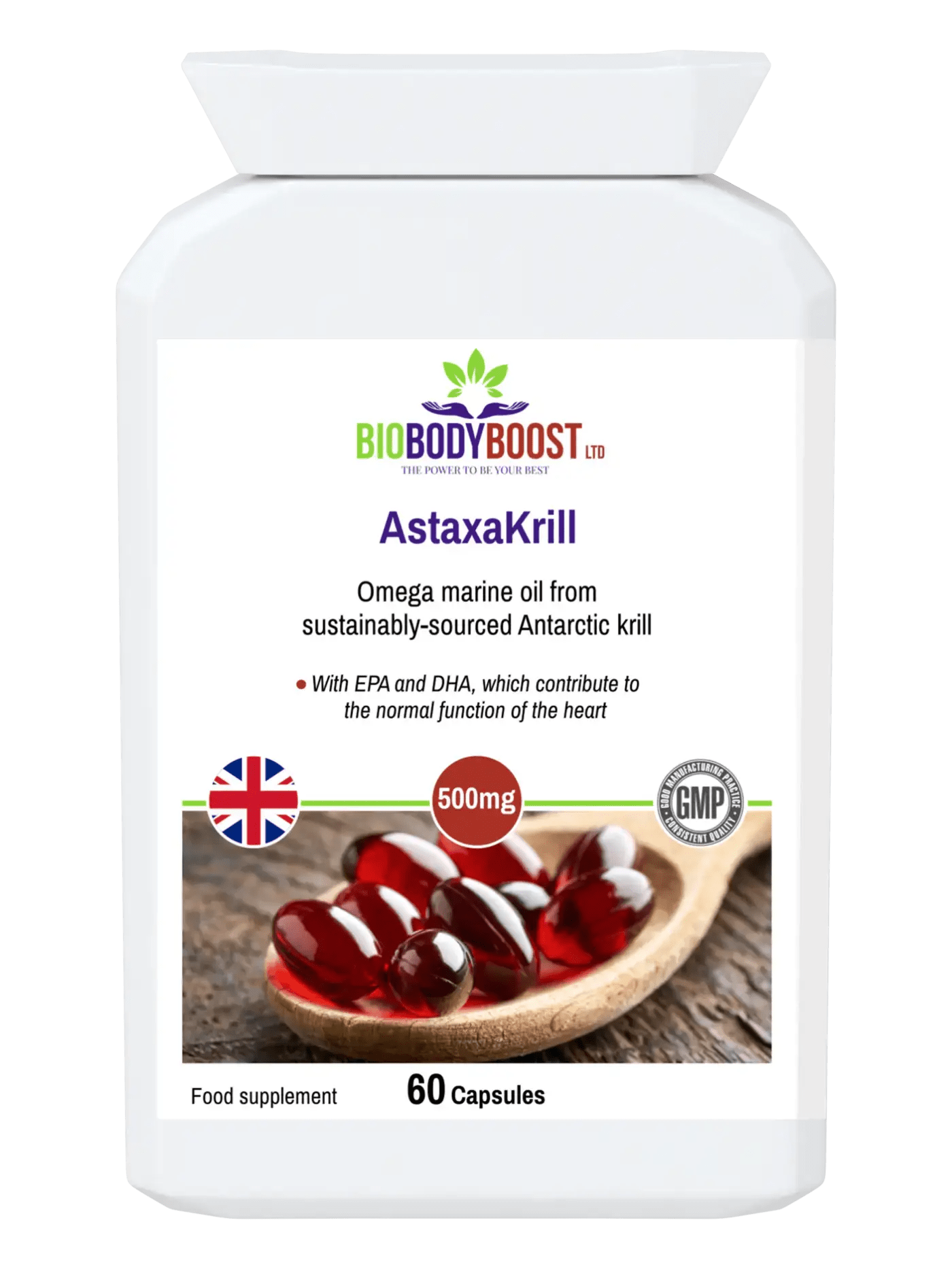 AstaxaKrill - Antarctic Krill Oil Capsules-Ninja Market