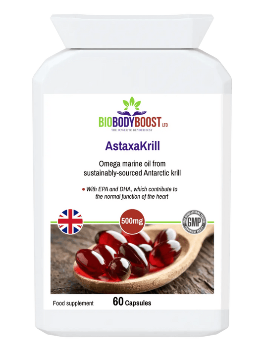 AstaxaKrill - Antarctic Krill Oil Capsules-Ninja Market