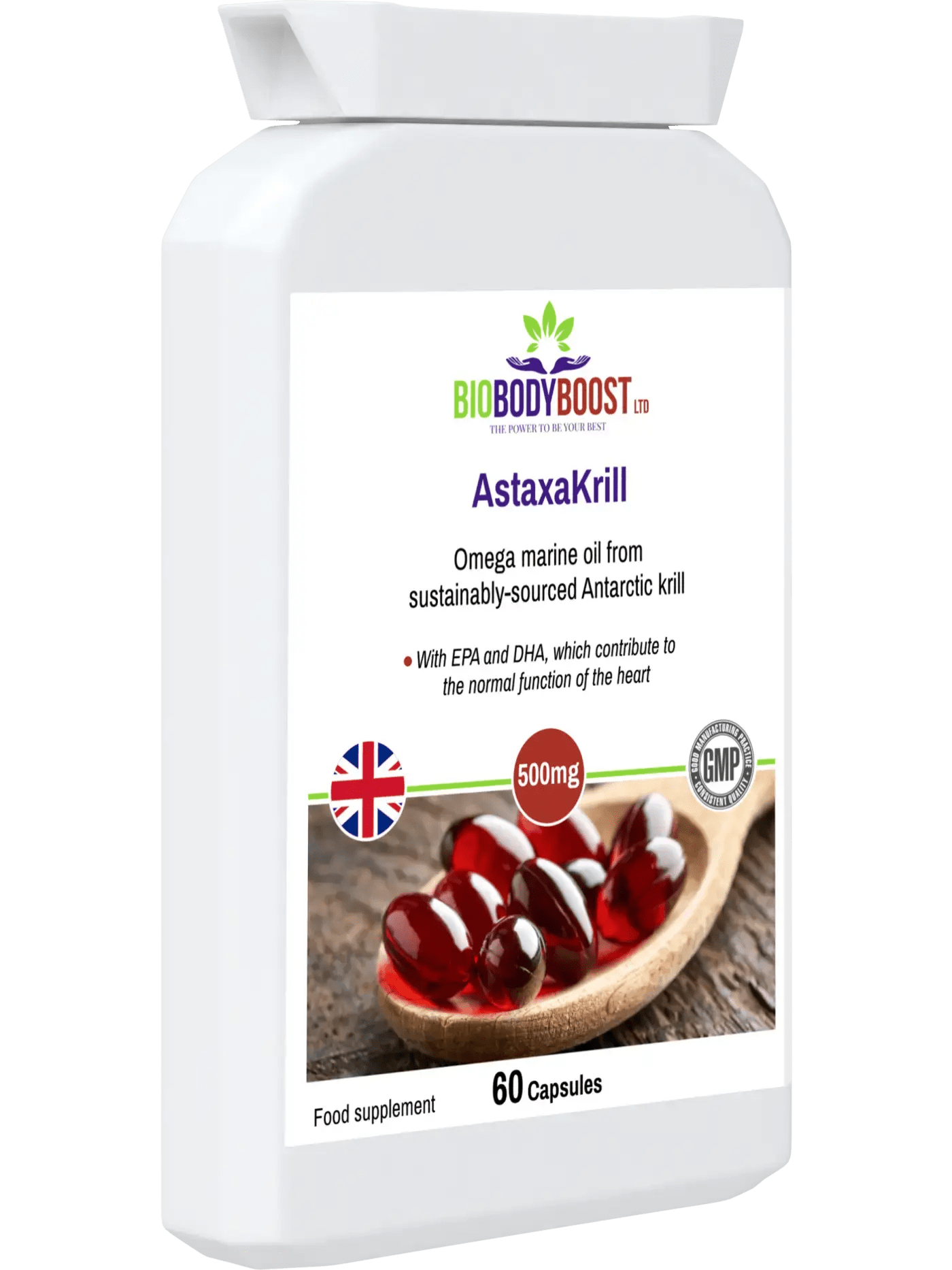 AstaxaKrill - Antarctic Krill Oil Capsules-Ninja Market