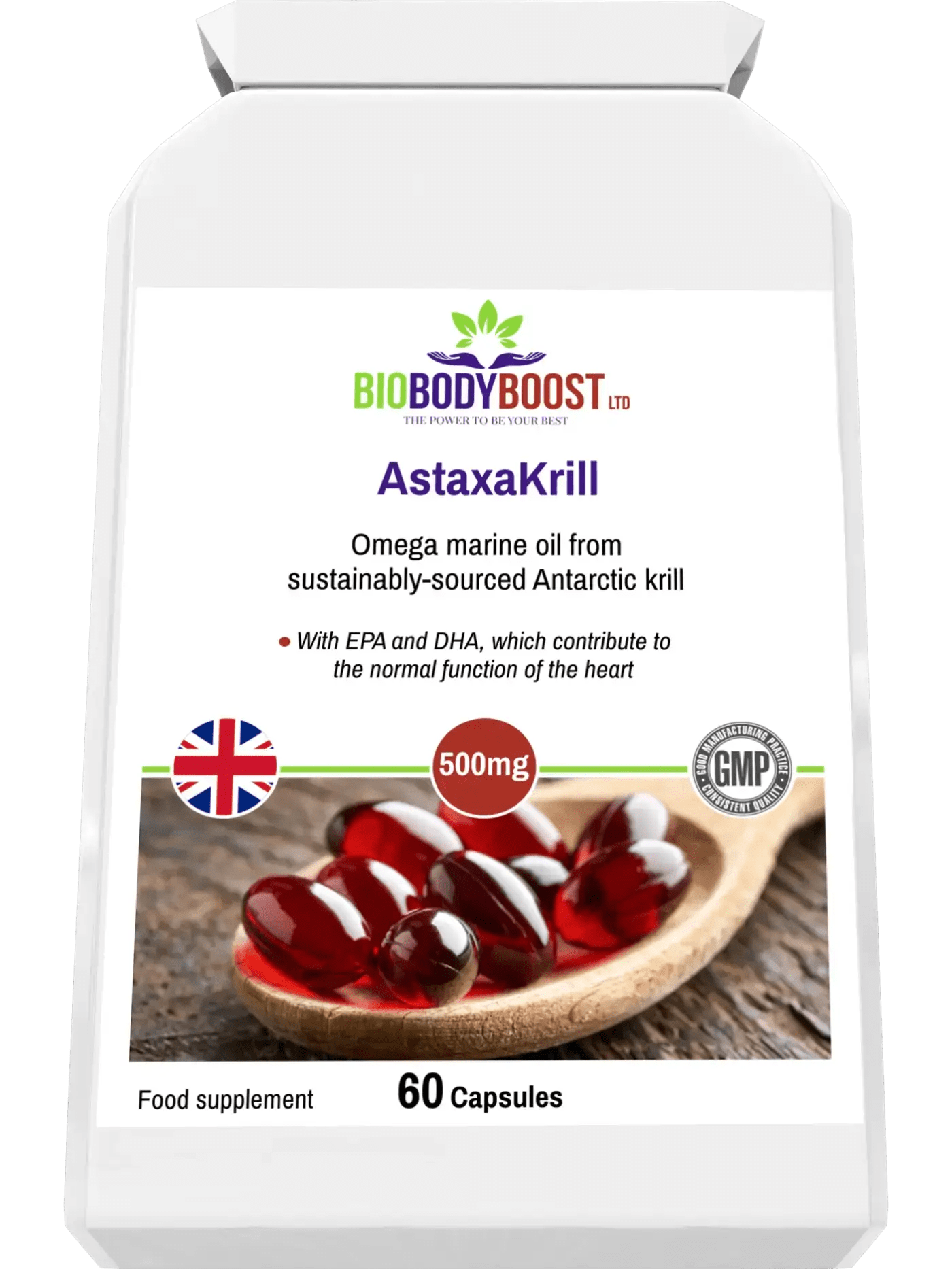 AstaxaKrill - Antarctic Krill Oil Capsules-Ninja Market