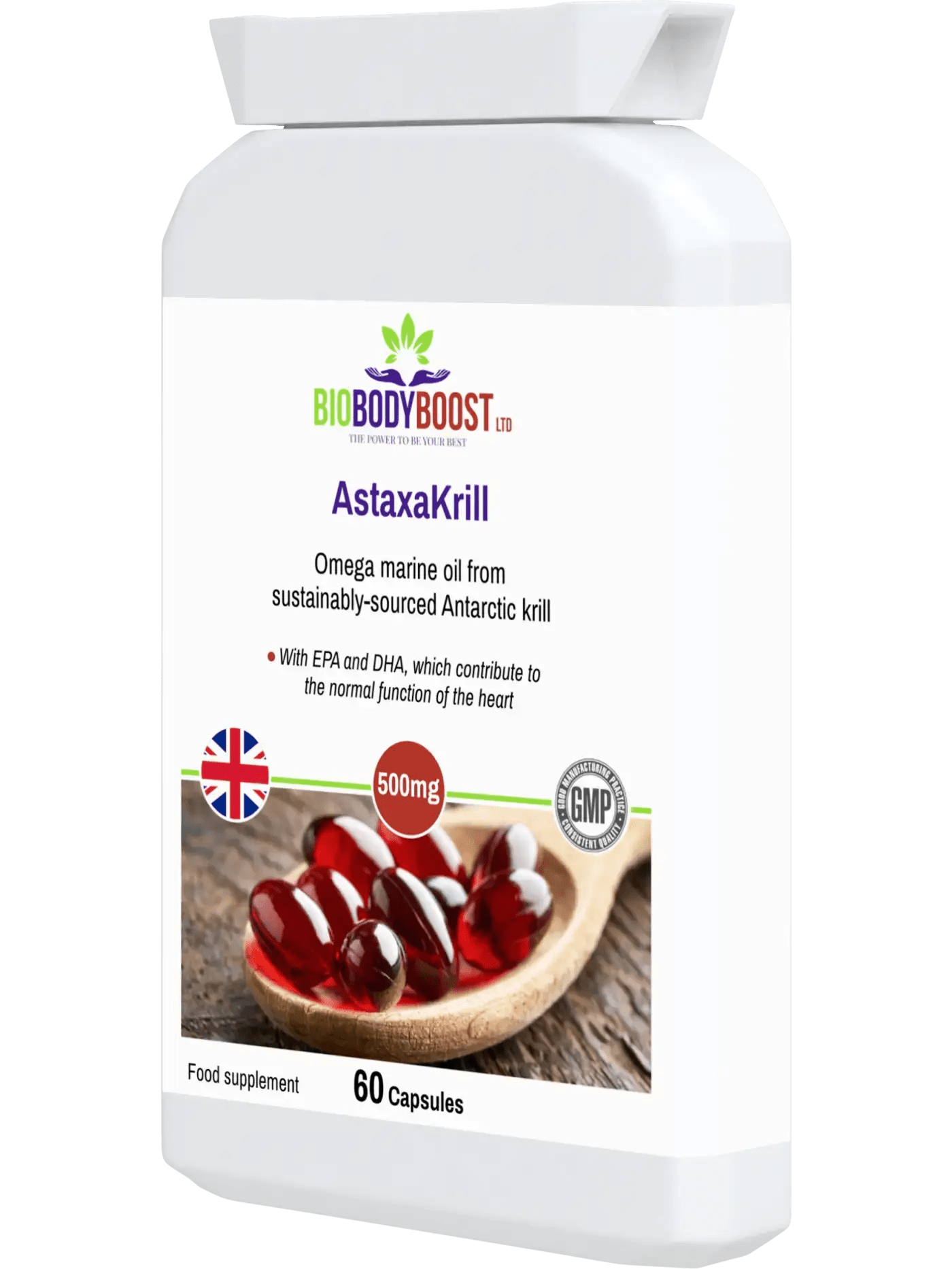 AstaxaKrill - Antarctic Krill Oil Capsules-Ninja Market