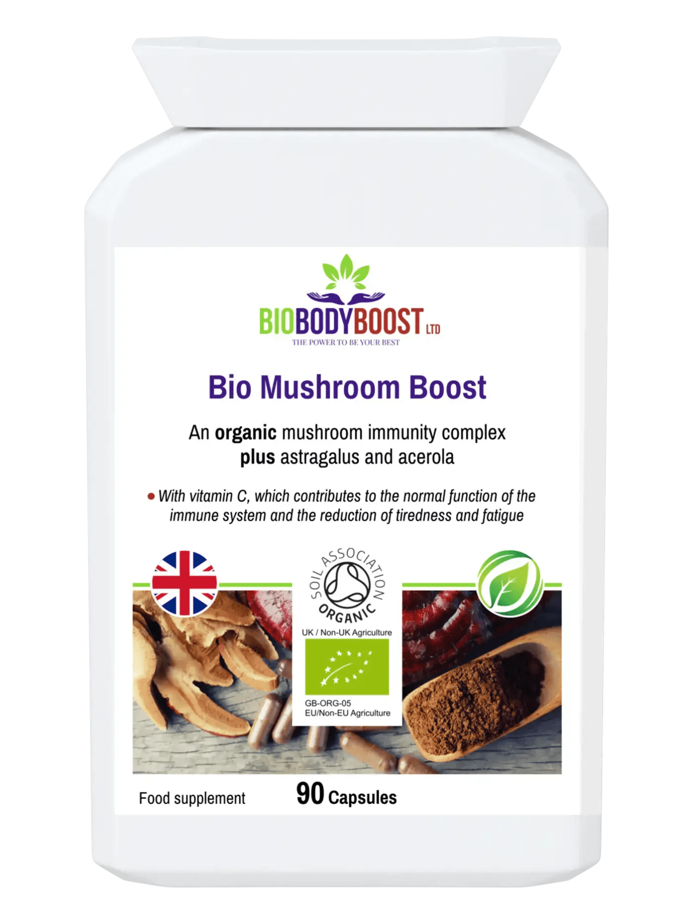 Bio Mushroom Boost - Organic Mushrooms Immunity Blend-Ninja Market