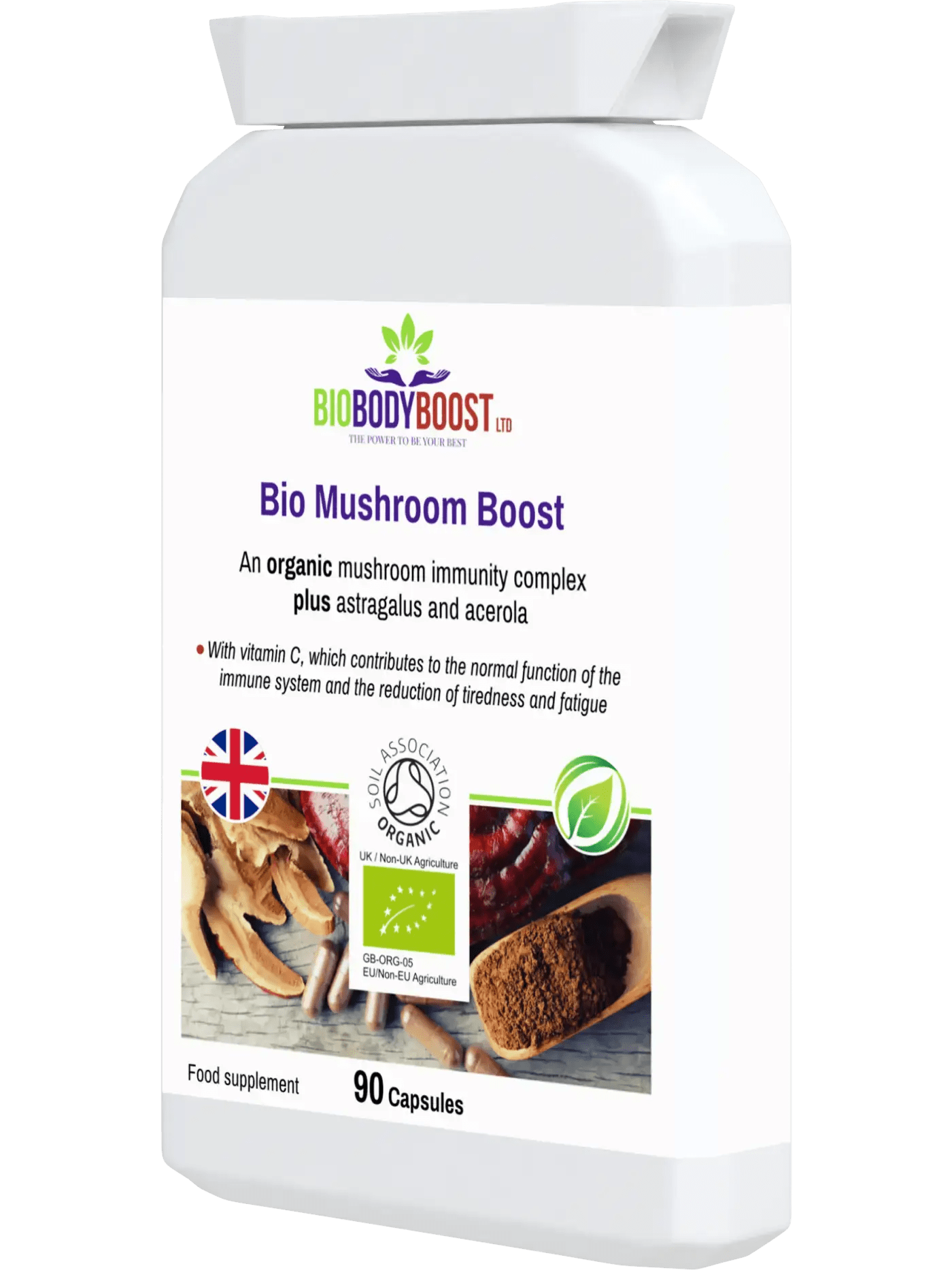 Bio Mushroom Boost - Organic Mushrooms Immunity Blend-Ninja Market