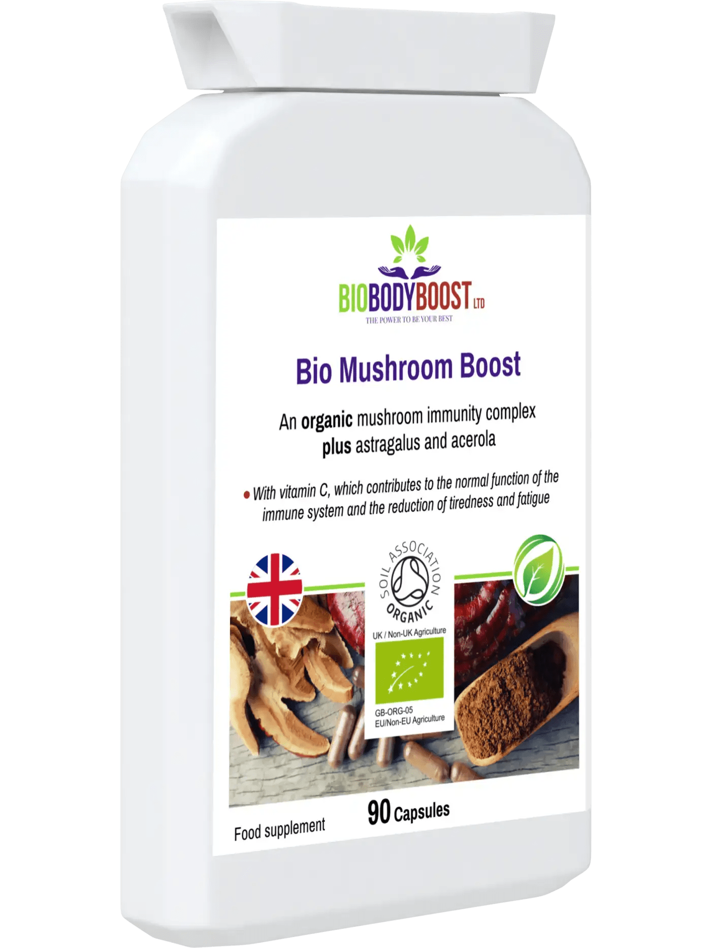 Bio Mushroom Boost - Organic Mushrooms Immunity Blend-Ninja Market