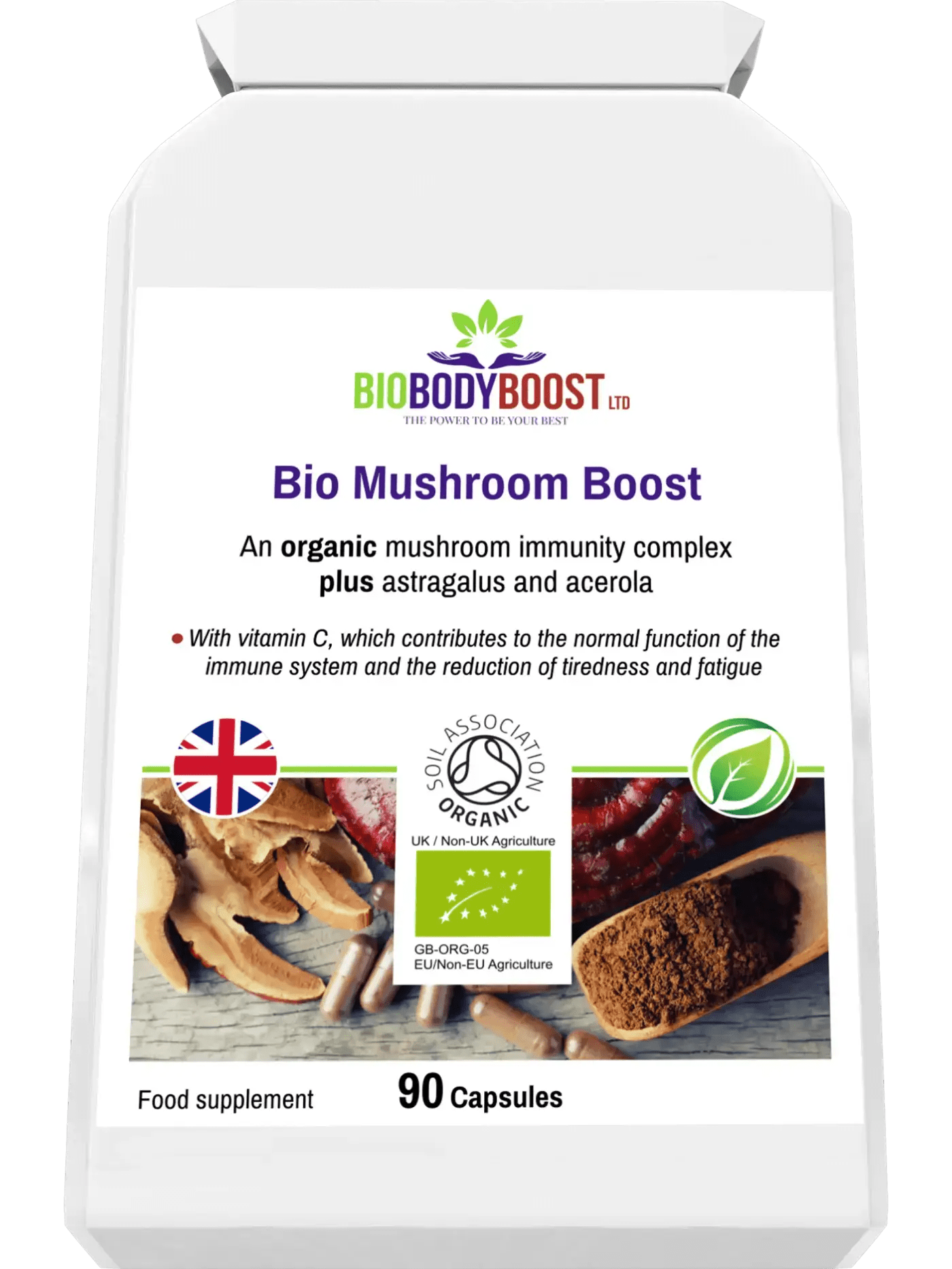 Bio Mushroom Boost - Organic Mushrooms Immunity Blend-Ninja Market