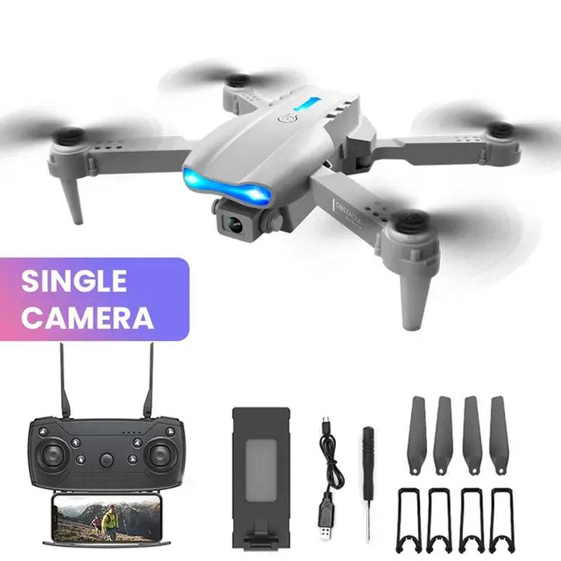 "Professional Foldable Mini RC Drone Camera with HD 4K Aerial Photography for High Hold Mode and WIFI Connectivity"-Ninja Market