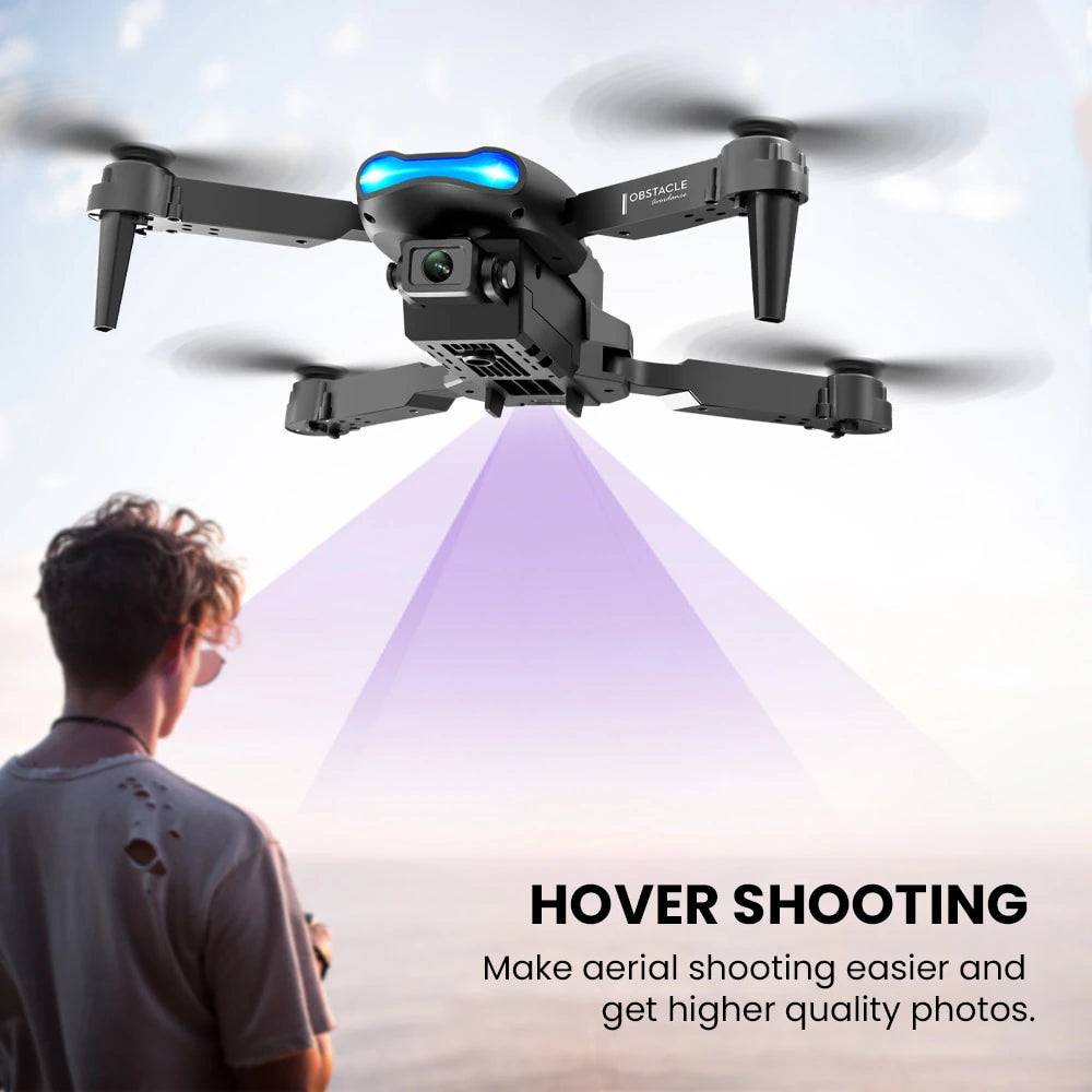 "Professional Foldable Mini RC Drone Camera with HD 4K Aerial Photography for High Hold Mode and WIFI Connectivity"-Ninja Market