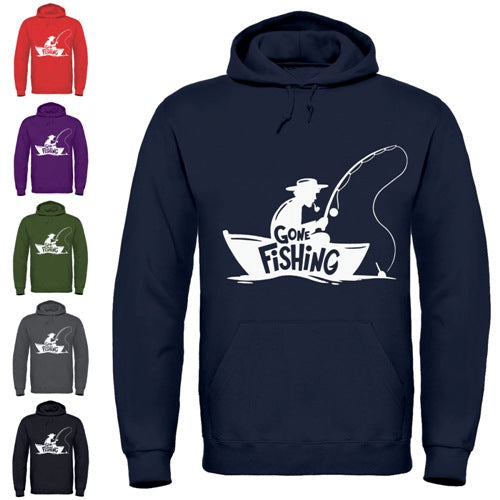 "Gone Fishing" Hoodie-Ninja Market