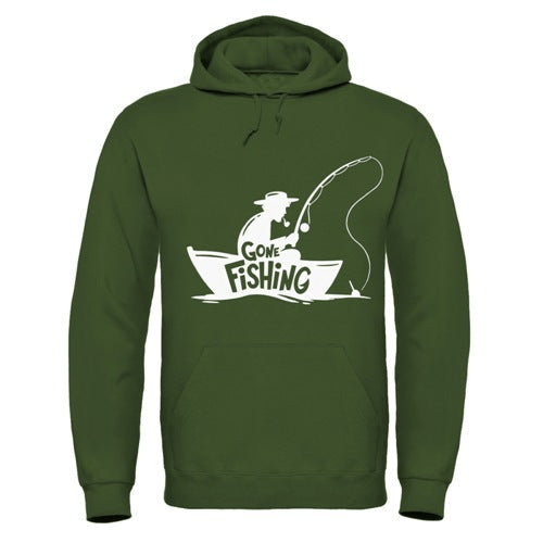 "Gone Fishing" Hoodie-Ninja Market