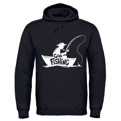 "Gone Fishing" Hoodie-Ninja Market