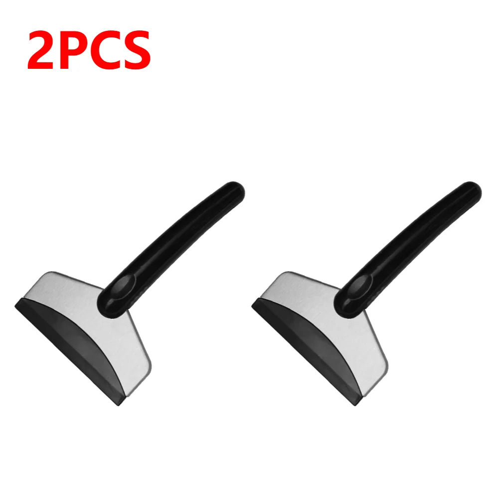 1-5PCS Ice Scraper Snow Removal Scraper for Car Windshield Auto Snow Shovel Stainless Steel Frost Removal Window Cleaning Tools-Ninja Market