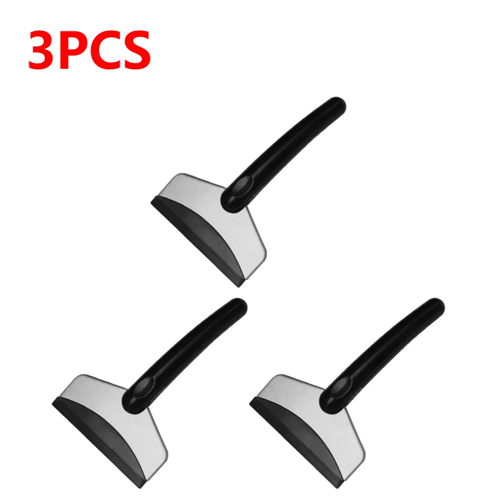 1-5PCS Ice Scraper Snow Removal Scraper for Car Windshield Auto Snow Shovel Stainless Steel Frost Removal Window Cleaning Tools-Ninja Market