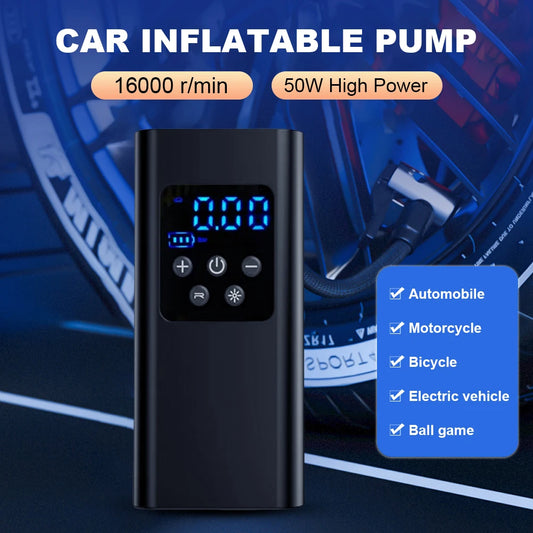 150PSI Wireless Inflatable Pump Handheld Digital Tire Inflator Lithium Battery Electric Car Air Compressor for Car Bicycle Balls-Ninja Market