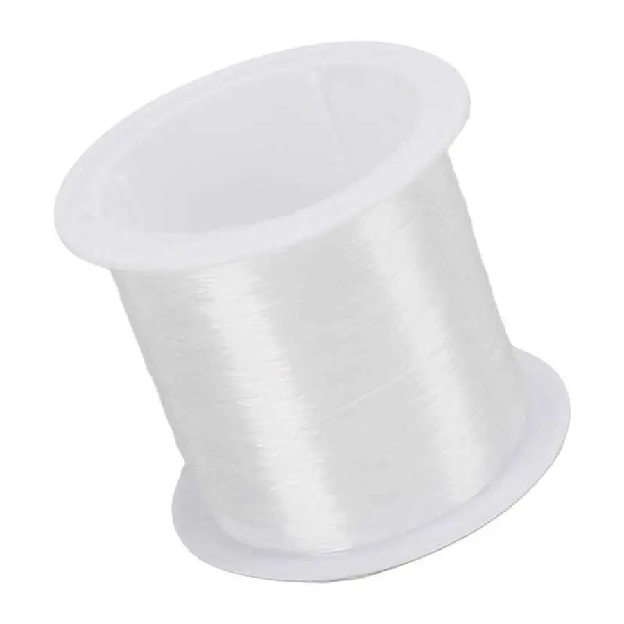 0.2mm Clear Nylon Thread 142yd Fishing Line - Invisible for jewelry Making & for aquarium Design-Ninja Market