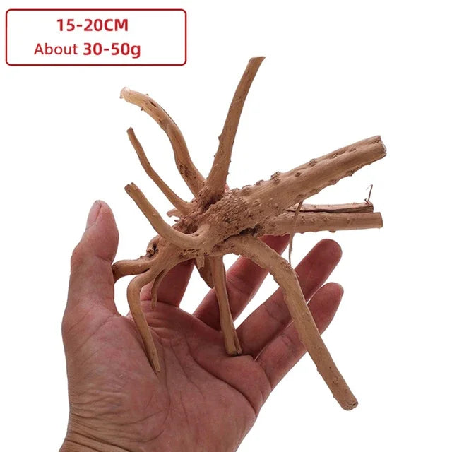 Drift Wood Fish Tank Driftwood Natural Tree Trunk Aquarium Fish Tank Plant Aquario Aquarium Decoration Golden Shrimp hideout-Ninja Market