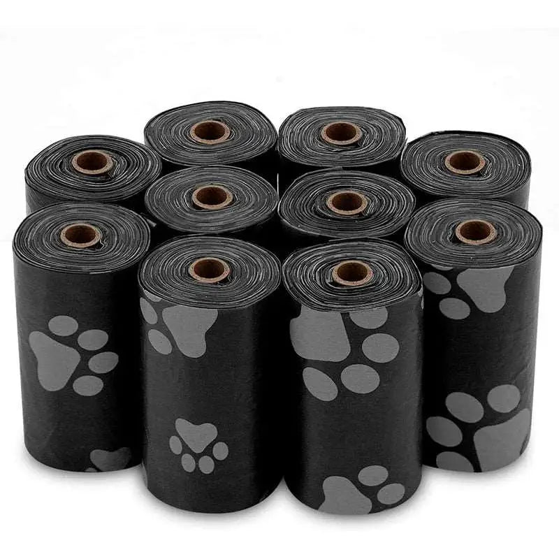 120 Rolls Dog Poop Bag Outdoor Cleaning Poop Bag Outdoor Clean Pets Supplies for Dog 15Bags/Roll Refill Garbage Bag Pet Supplies-Ninja Market