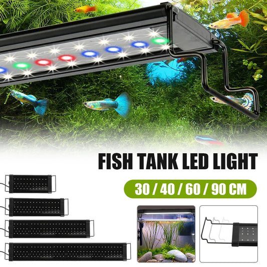 [UK Stock] Fishbowl light Aquarium Light LED Waterproof Fish Tank Light Underwater Fish Lamp Aquariums Decor Lighting Fish Light