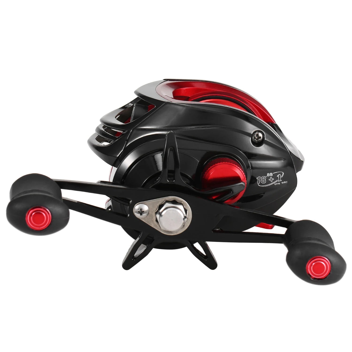 Baitcasting Reel 18+1BB Ball Bearings Baitcasting Fishing Reel High Speed 7.2:1 Gear Ratio Magnetic Brake System Baitcaster Reel-Ninja Market