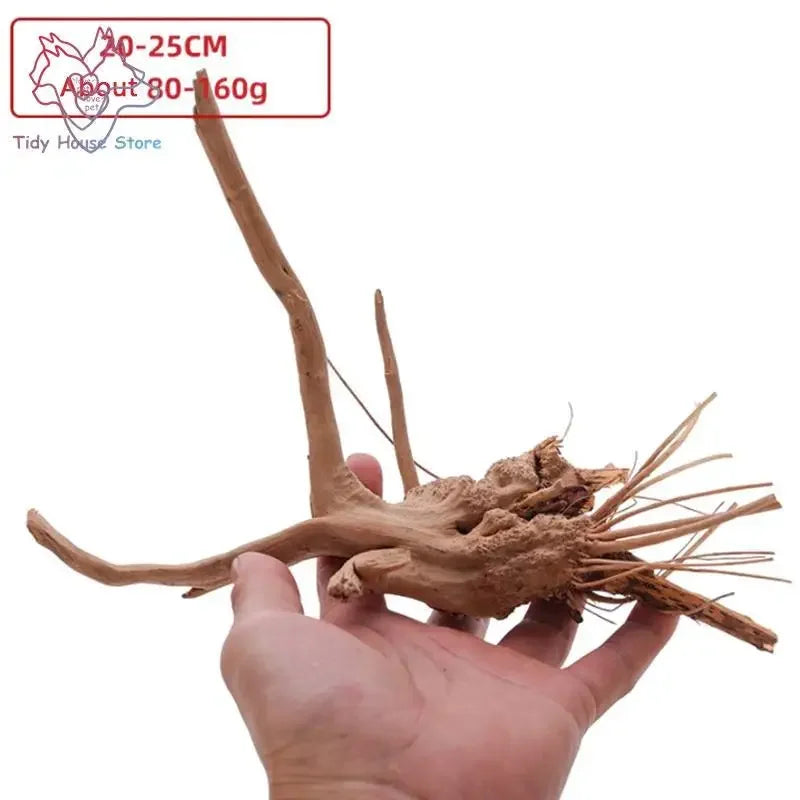 Drift Wood Fish Tank Driftwood Natural Tree Trunk Aquarium Fish Tank Plant Aquario Aquarium Decoration Golden Shrimp hideout-Ninja Market