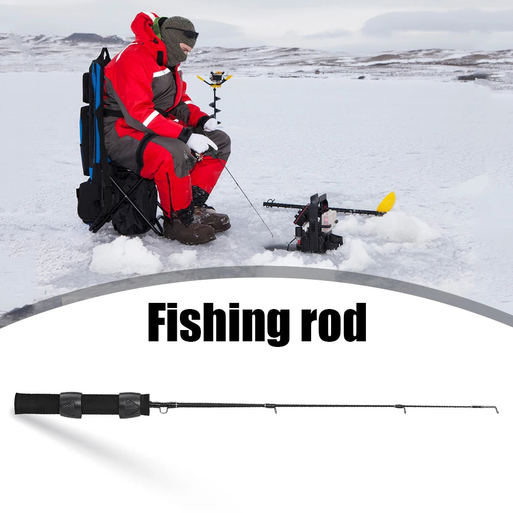 LEO 51cm Fishing Rod Reel Combo Set Portable Fishing Pole with Reel Ultra-short Antiskid Grip Tackle ESCA Fisherman Gear