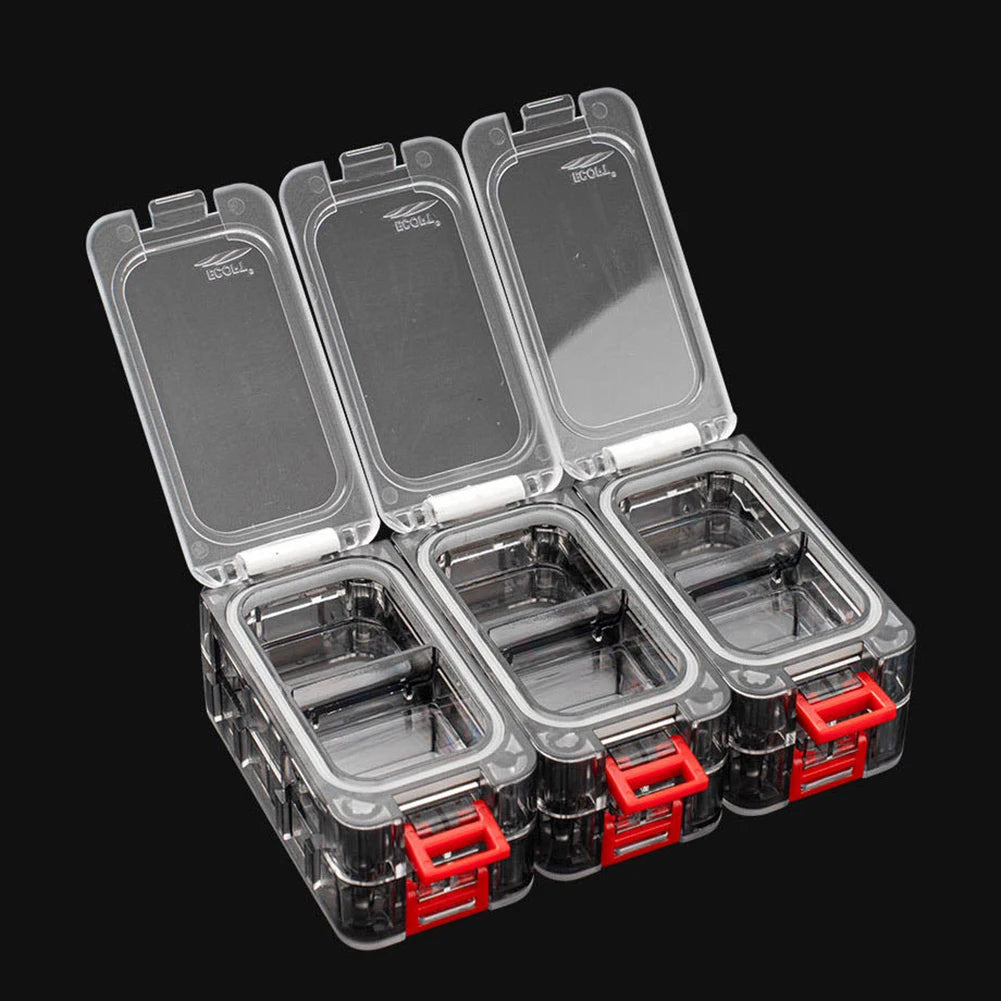 10-PCS Fishing Tackle Box Waterproof Tool Box Double Side Fishing Hook Storage Containers Carp Accessories Organizer Case-Ninja Market