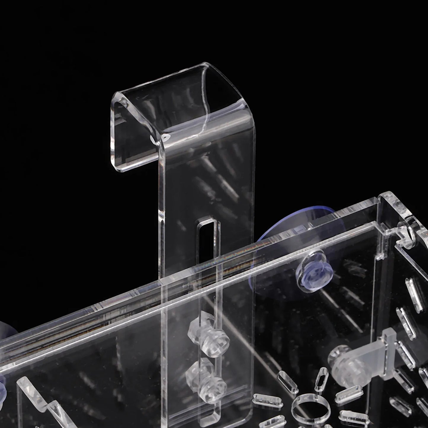 Acrylic Transparent Fish  Breeding Isolation Box Aquarium Hatchery Incubator Holder Acrylic Fish Isolation Box-Ninja Market