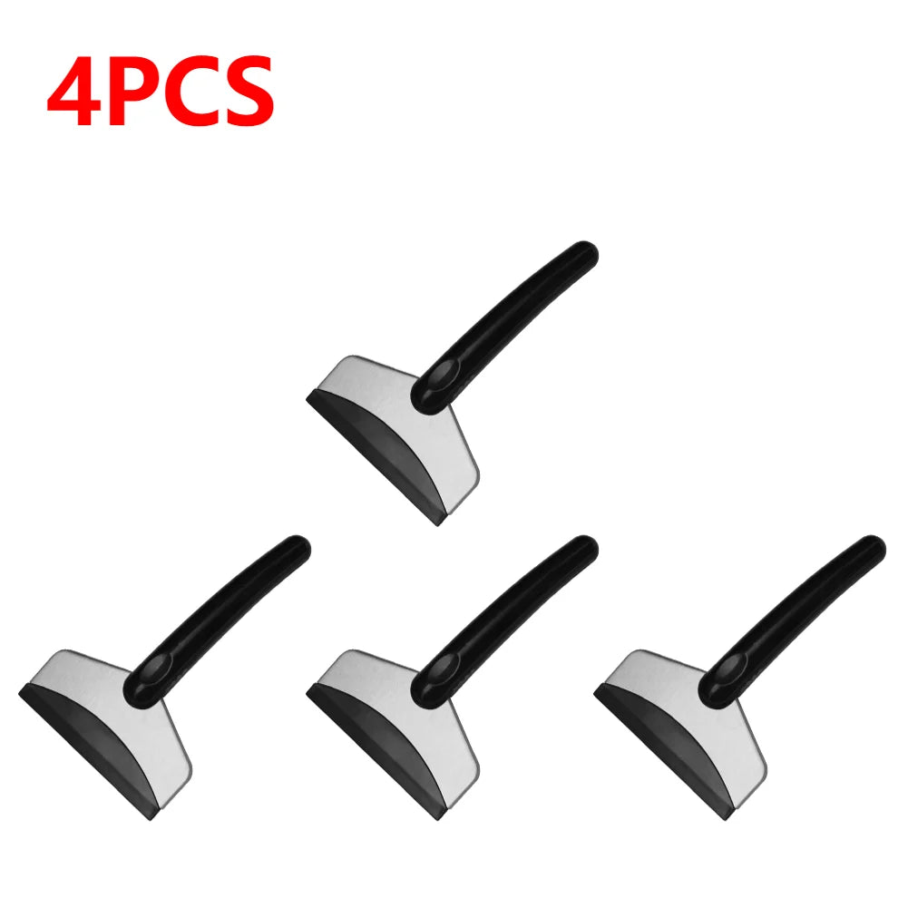 1-5PCS Ice Scraper Snow Removal Scraper for Car Windshield Auto Snow Shovel Stainless Steel Frost Removal Window Cleaning Tools-Ninja Market