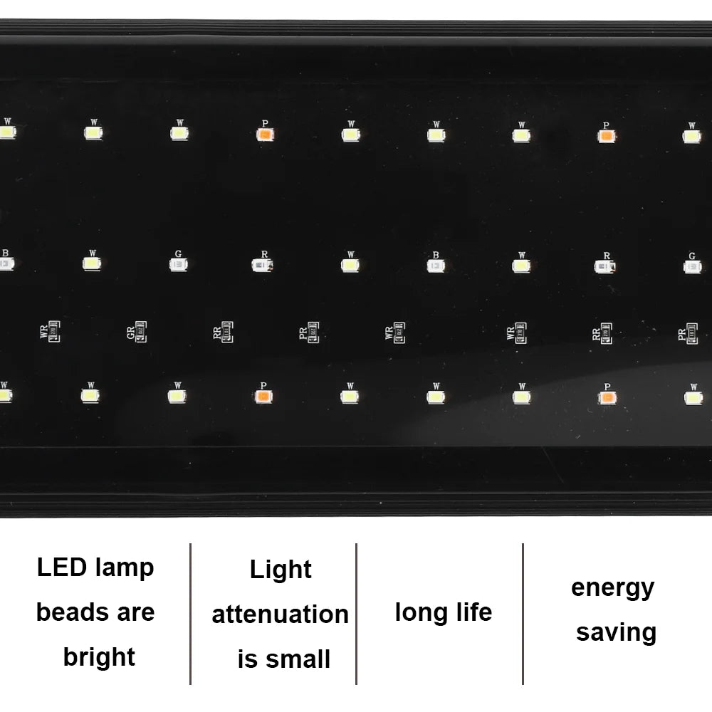 [UK Stock] Fishbowl light Aquarium Light LED Waterproof Fish Tank Light Underwater Fish Lamp Aquariums Decor Lighting Fish Light