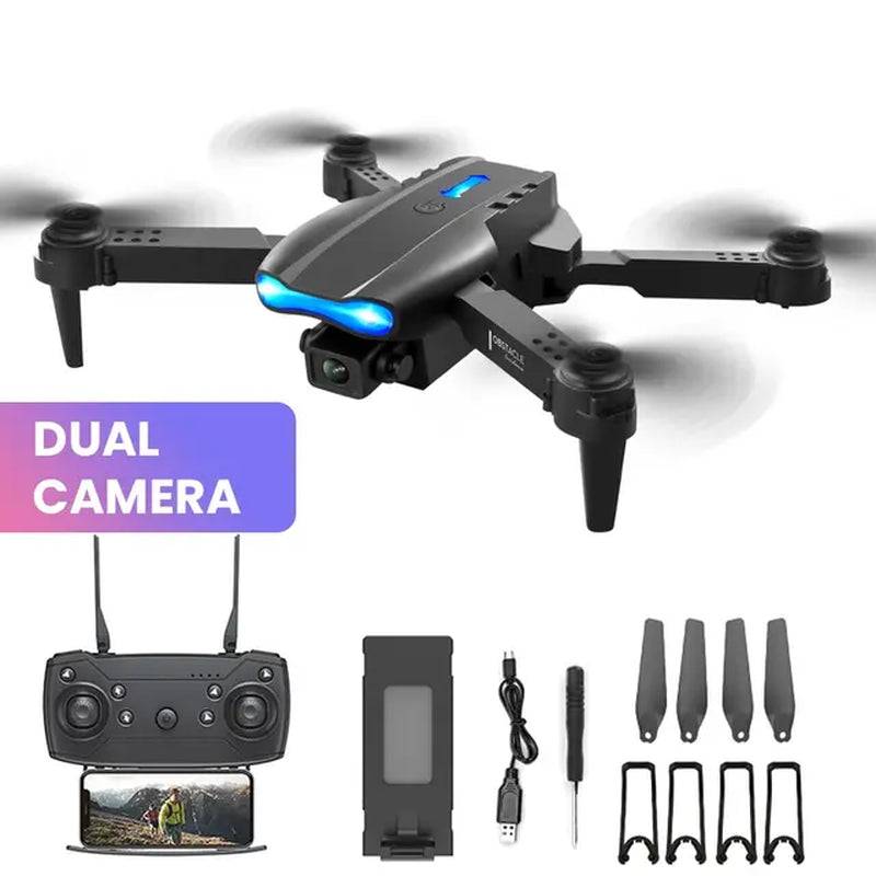 "Professional Foldable Mini RC Drone Camera with HD 4K Aerial Photography for High Hold Mode and WIFI Connectivity"-Ninja Market