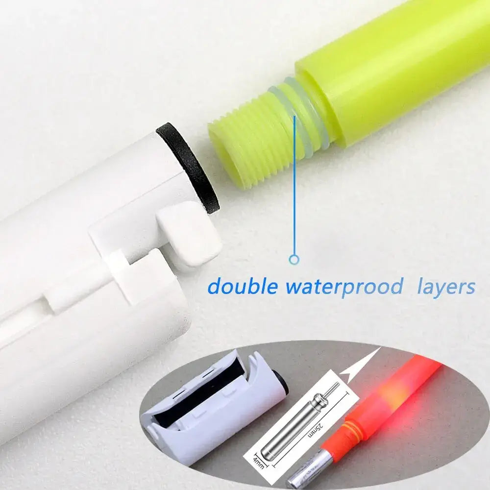 Fishing Light Stick Rod LED CR425 3.6V Lithium Battery USB Charge Kit Pesca Tool Luminous Tackle Night Bright Fluorescent Lamp-Ninja Market