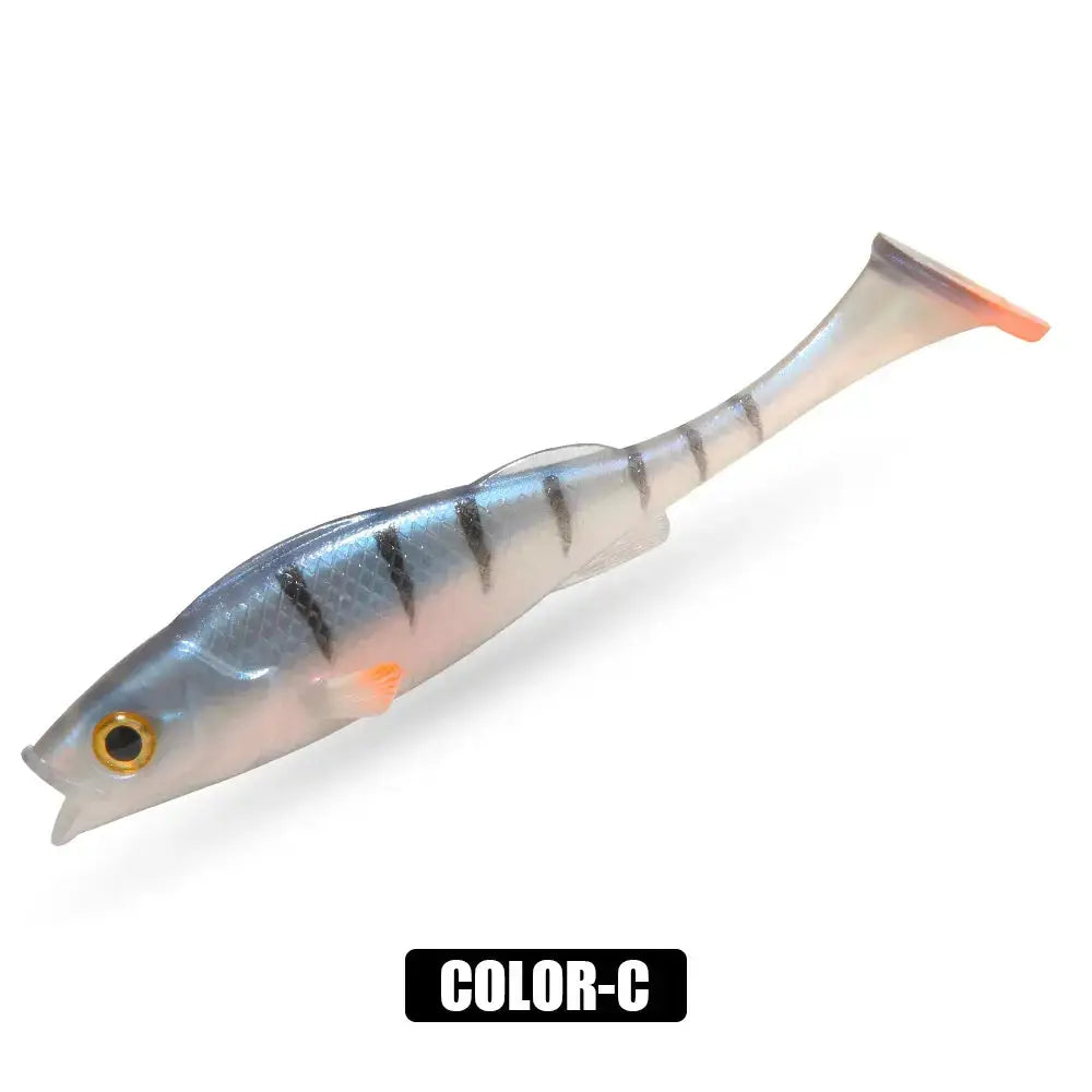 Spinpoler Vigour Perch Shad Soft Swimbait Fishing Lure 7cm/11cm/14cm For Pike Zander Bass Paddle T Tail Pesca Fake Fish Lurre-Ninja Market