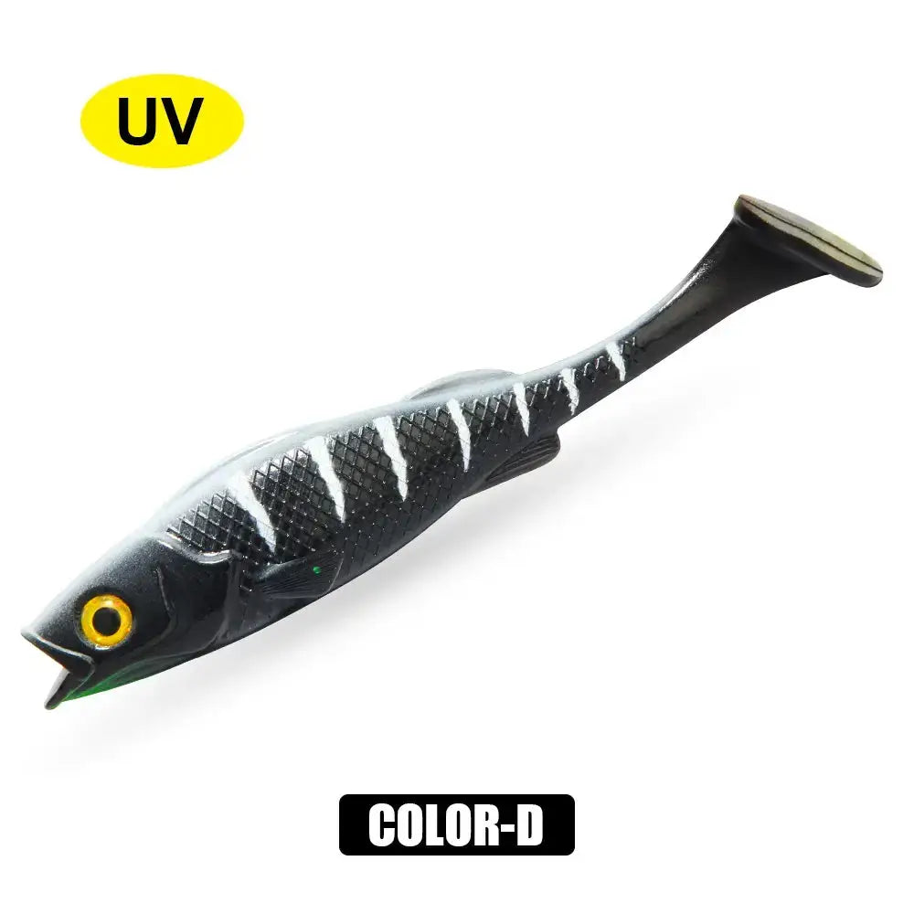 Spinpoler Vigour Perch Shad Soft Swimbait Fishing Lure 7cm/11cm/14cm For Pike Zander Bass Paddle T Tail Pesca Fake Fish Lurre-Ninja Market