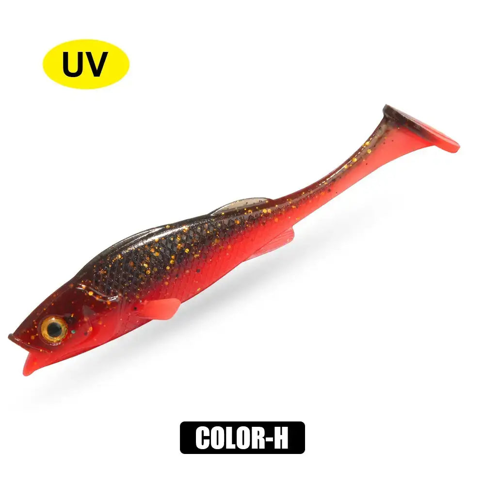 Spinpoler Vigour Perch Shad Soft Swimbait Fishing Lure 7cm/11cm/14cm For Pike Zander Bass Paddle T Tail Pesca Fake Fish Lurre-Ninja Market