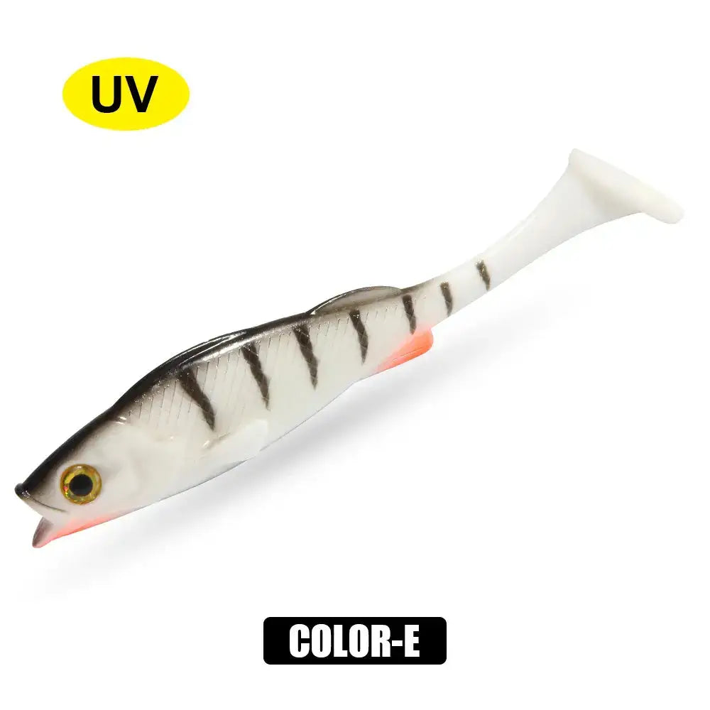 Spinpoler Vigour Perch Shad Soft Swimbait Fishing Lure 7cm/11cm/14cm For Pike Zander Bass Paddle T Tail Pesca Fake Fish Lurre-Ninja Market